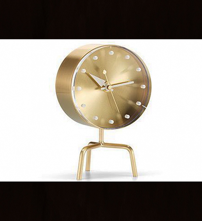 Часы настольные Tripod Clock фабрики Vitra